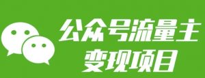 公众号流量主变现项目：每天2小时，普通人每月多挣三五千-川融创客