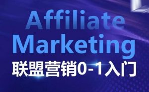 ​​​​​​Affiliate Marketing联盟营销0-1入门，联盟营销基本逻辑 联盟平台逻辑及联盟客逻辑全面详解-川融创客