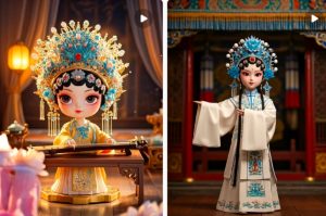 利用AI制做Q版古风娃娃视频，只需三步新手也能做出流量好到爆(附教程+提示...-川融创客