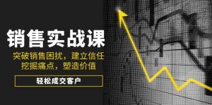 销售实战课,突破销售困扰,建立信任,挖掘痛点,塑造价值,轻松成交客户-川融创客