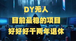 DY无人,目前最稳的项目,矩阵放大边旅游边赚钱,好好好干两年退休-川融创客