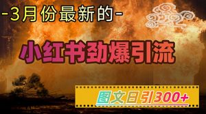 小红书超劲爆引流手段，图文日引300+轻松变现1W-川融创客