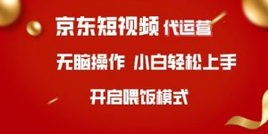 京东短视频代运营，全程喂饭，小白轻松上手【揭秘】-川融创客