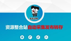 资源整合站自动采集发布转存，解放双手-川融创客