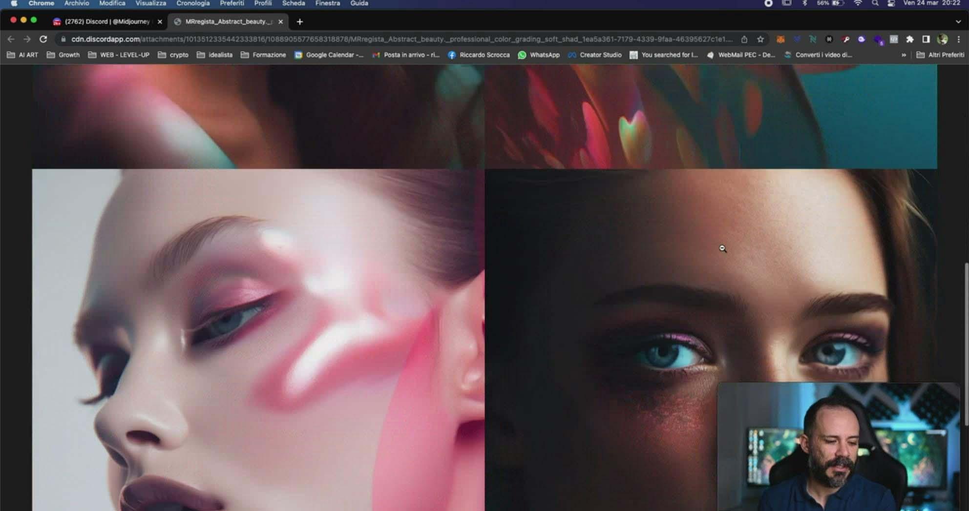 图片[5]-Midjourney AI人工智能创建和销售令人惊叹的海报教程-10节课-中英字幕-川融创客