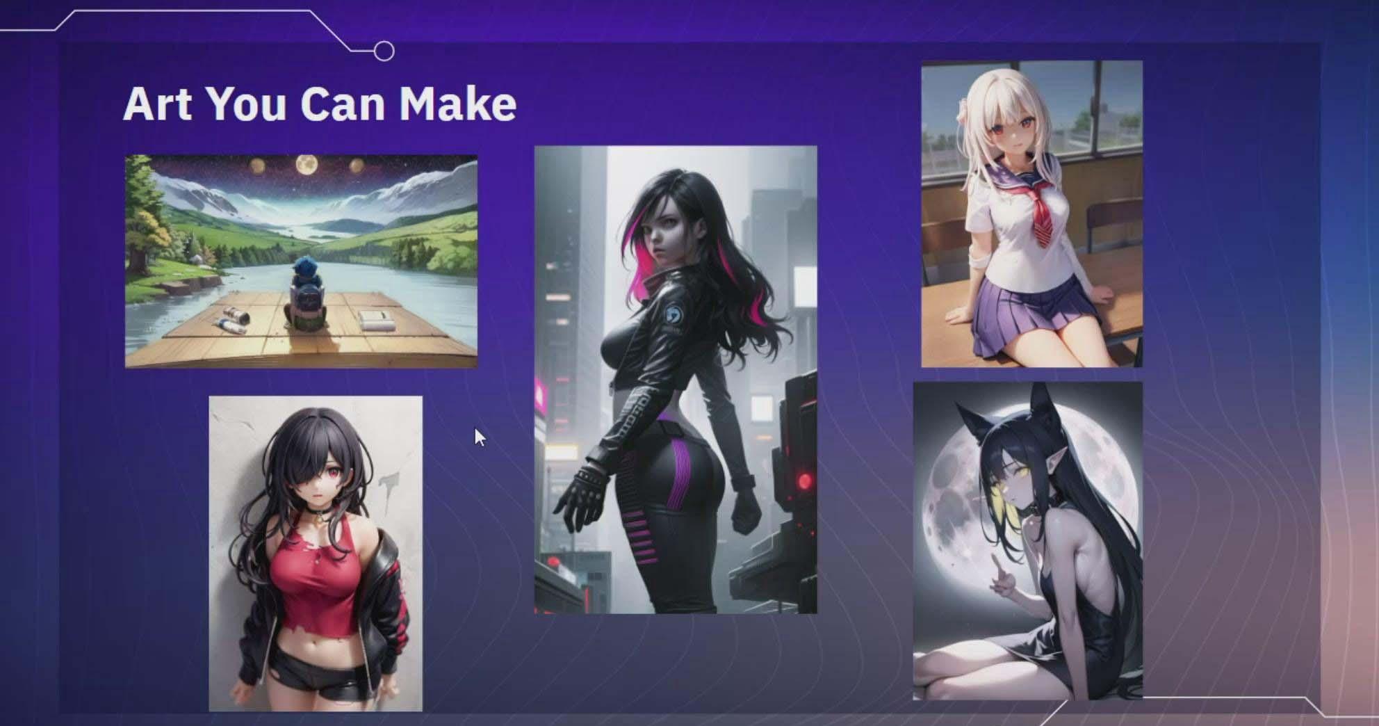 图片[2]-利用Stable Diffusion AI人工智能生成动漫艺术分步教程-14节课-中英字幕-川融创客