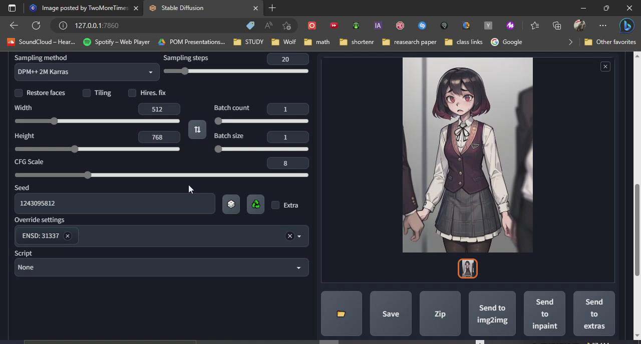 图片[6]-利用Stable Diffusion创建动漫艺术图像使用AI绘画赚钱-中英字幕-川融创客