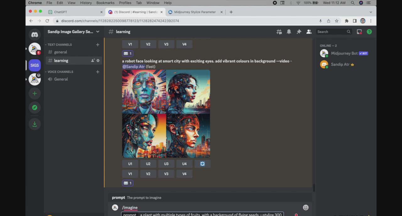 图片[2]-ChatGPT4 和 MidJourney AI 绘画聊天革命性指南教程-33节视频课-中英字幕-川融创客