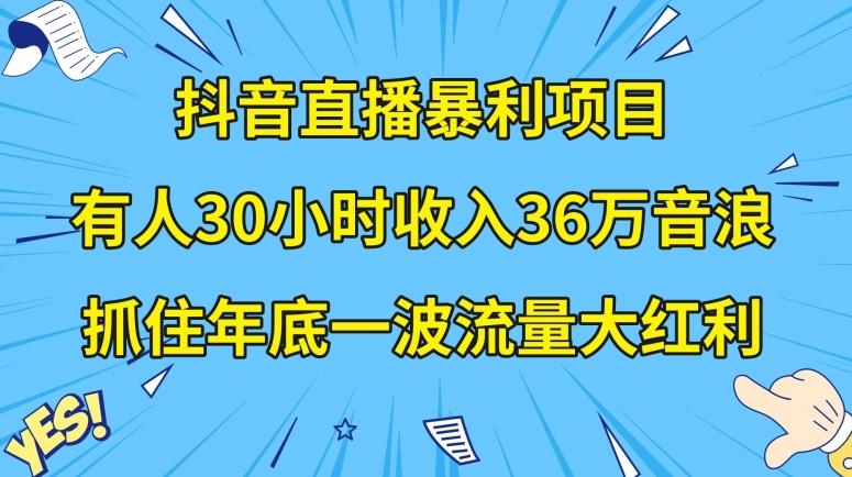 抖音直播暴利项目，有人30小时收入36万音浪，公司宣传片年会视频制作，抓住年底一波流量大红利【揭秘】-川融创客