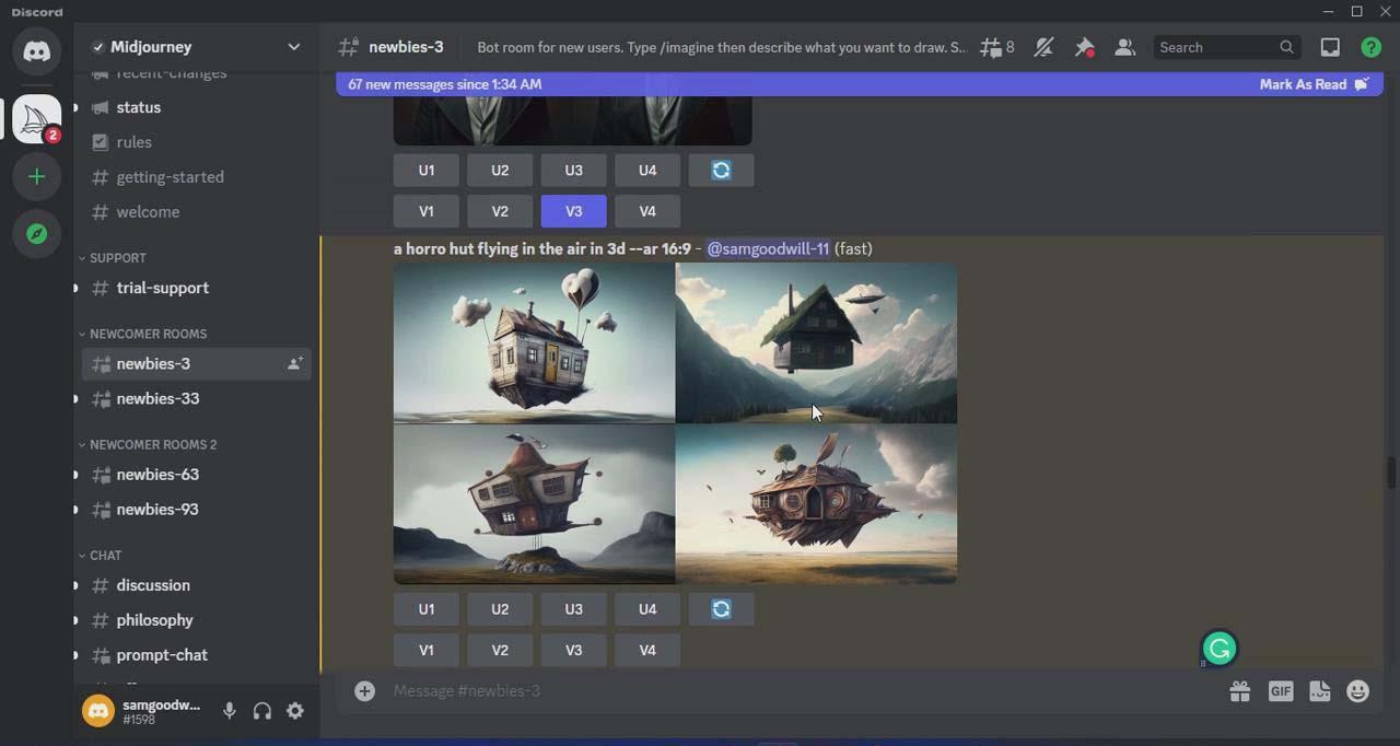 图片[3]-Midjourney AI：从零基础到高级版的大师班教程-34节课-中英字幕-川融创客