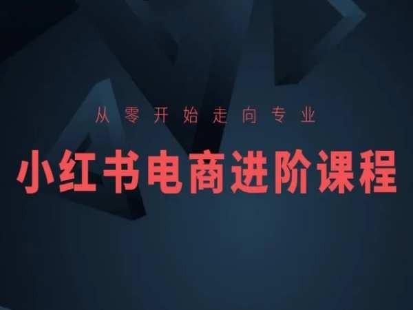 从零开始走向专业，小红书电商进阶课程-川融创客
