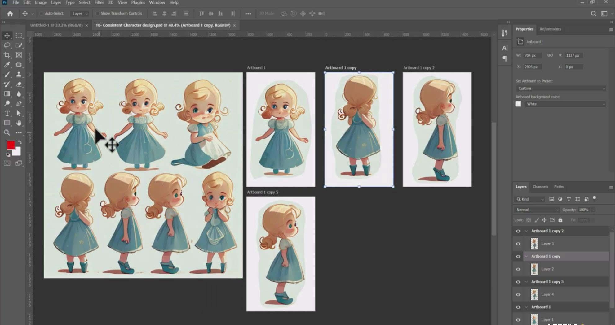 图片[7]-掌握 MidJourney V5 AI + ChatGPT创建一致的角色设计图像-22节课-中英字幕-川融创客