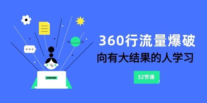 360行流量爆破，向有大结果的人学习(更新58节课)-川融创客