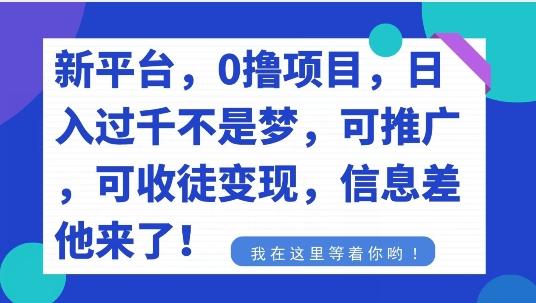 不要再花冤枉钱了，0撸项目，每天坚持，稳定1000+-川融创客