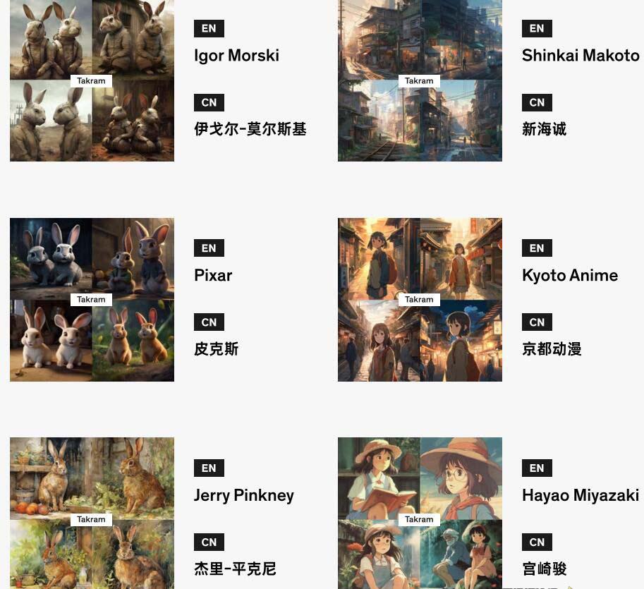 图片[1]-Midjourney辞典AIGC中英双语图文辞典+提示关键词Prompt大全-川融创客