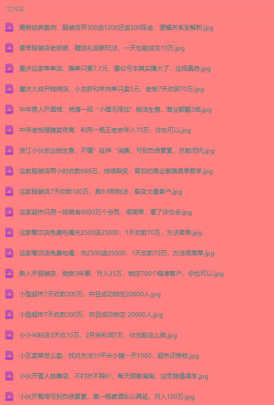 图片[4]-(9607期)真实有效391套商业模式，年入几十到几百万案例解析(电子书+视频+图文)-川融创客