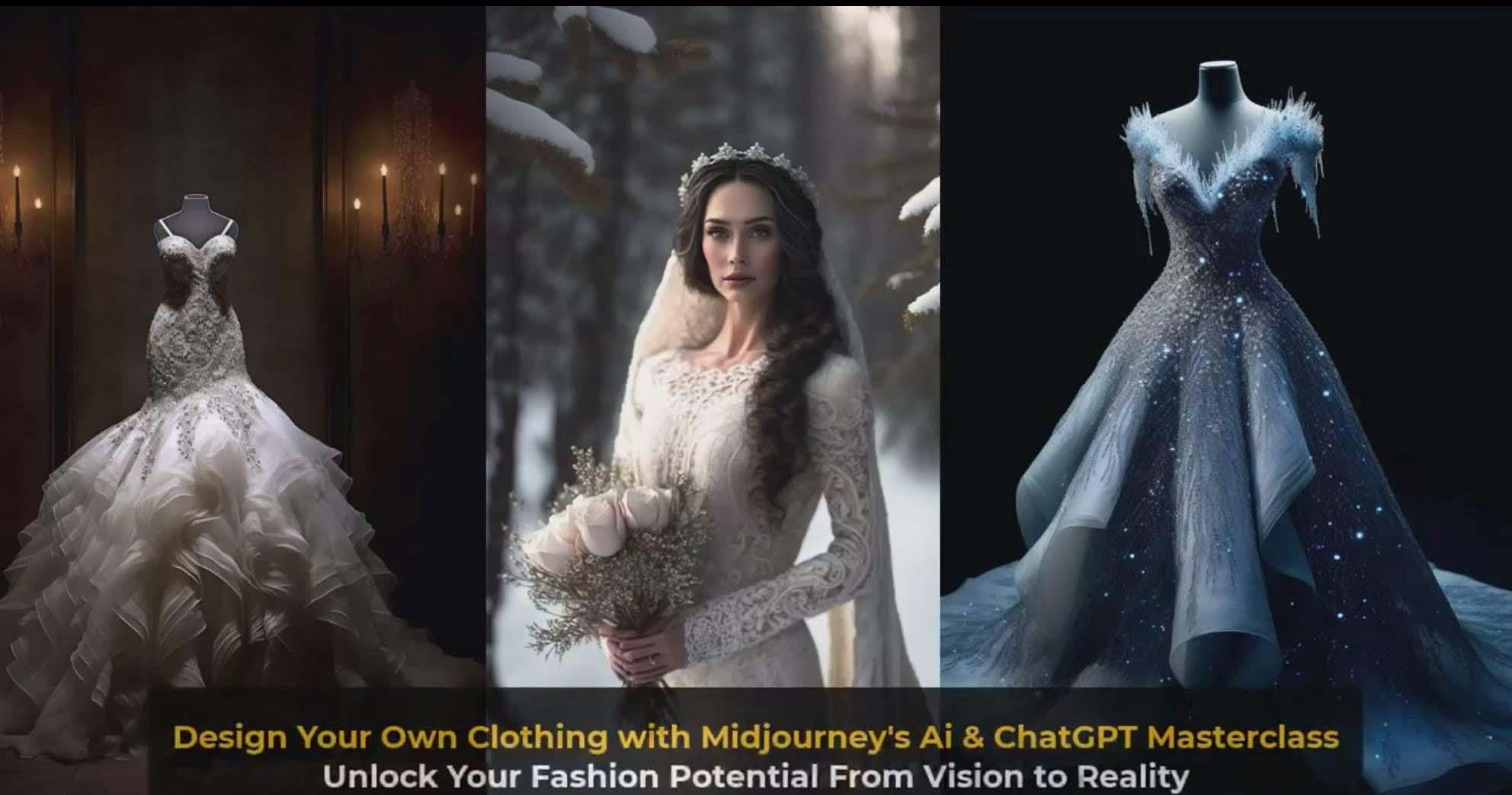 图片[7]-利用 Midjourneys Ai 人工智能设计自己的服装AI大师班-10节课-中英字幕-川融创客