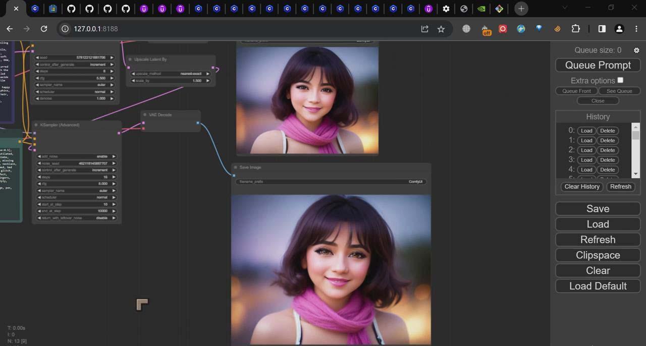 图片[2]-ComfyUI 利用 Stable Diffusion 学习AI GUI 工作流程教程-中英字幕-川融创客