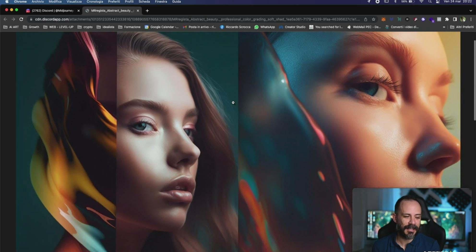 图片[6]-Midjourney AI人工智能创建和销售令人惊叹的海报教程-10节课-中英字幕-川融创客
