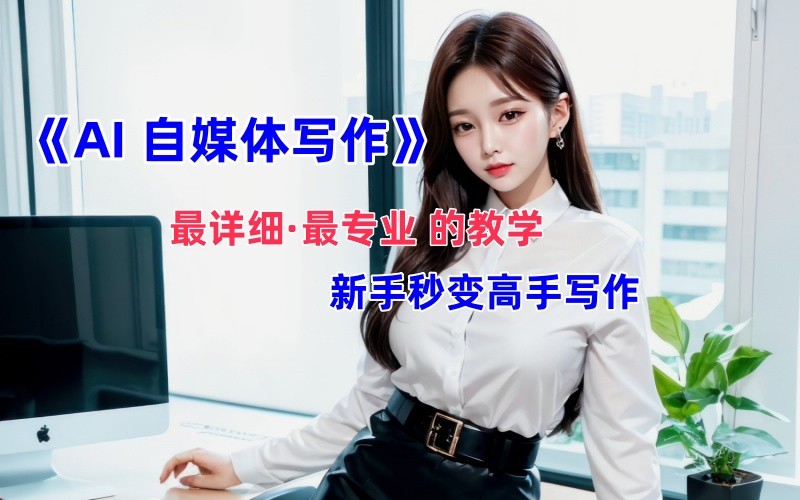全网最全最细最专业的“AI自媒体写作”教学，新手小白秒变写作高手！-川融创客