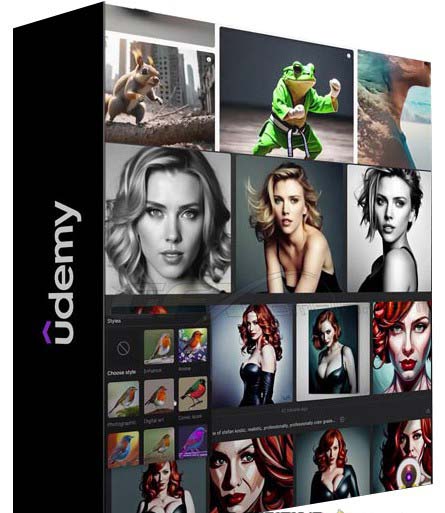 K Mastery – Stable Diffusion AI软件绘画速成从小白到精通-72节-中英字幕-川融创客