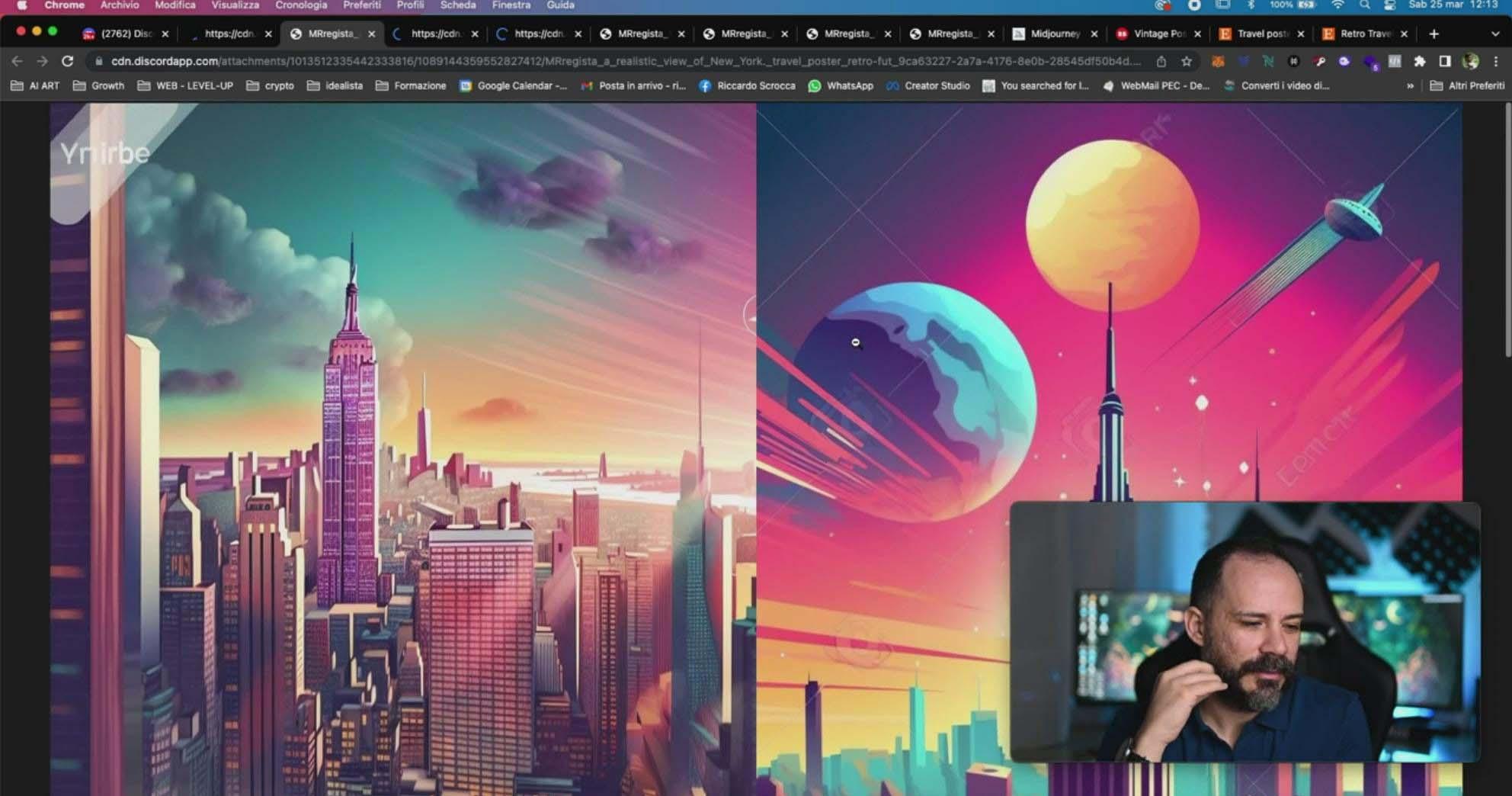 图片[11]-Midjourney AI人工智能创建和销售令人惊叹的海报教程-10节课-中英字幕-川融创客