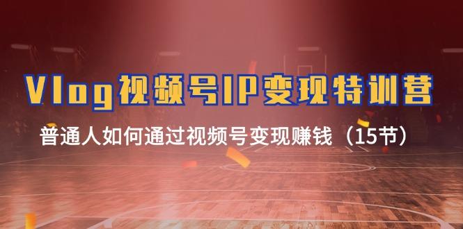 Vlog 视频号IP变现特训营，普通人如何通过视频号变现赚钱(15节-川融创客