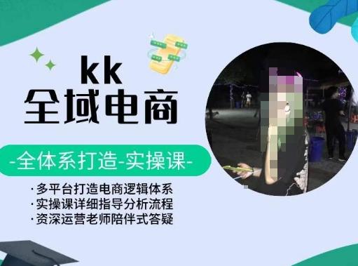 KK全域电商，全体系打造实操课，多平台打造电商逻辑体系-川融创客