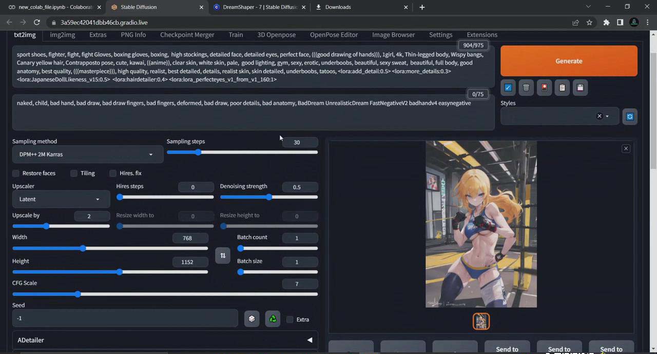 图片[4]-利用Stable Diffusion创建动漫艺术图像使用AI绘画赚钱-中英字幕-川融创客