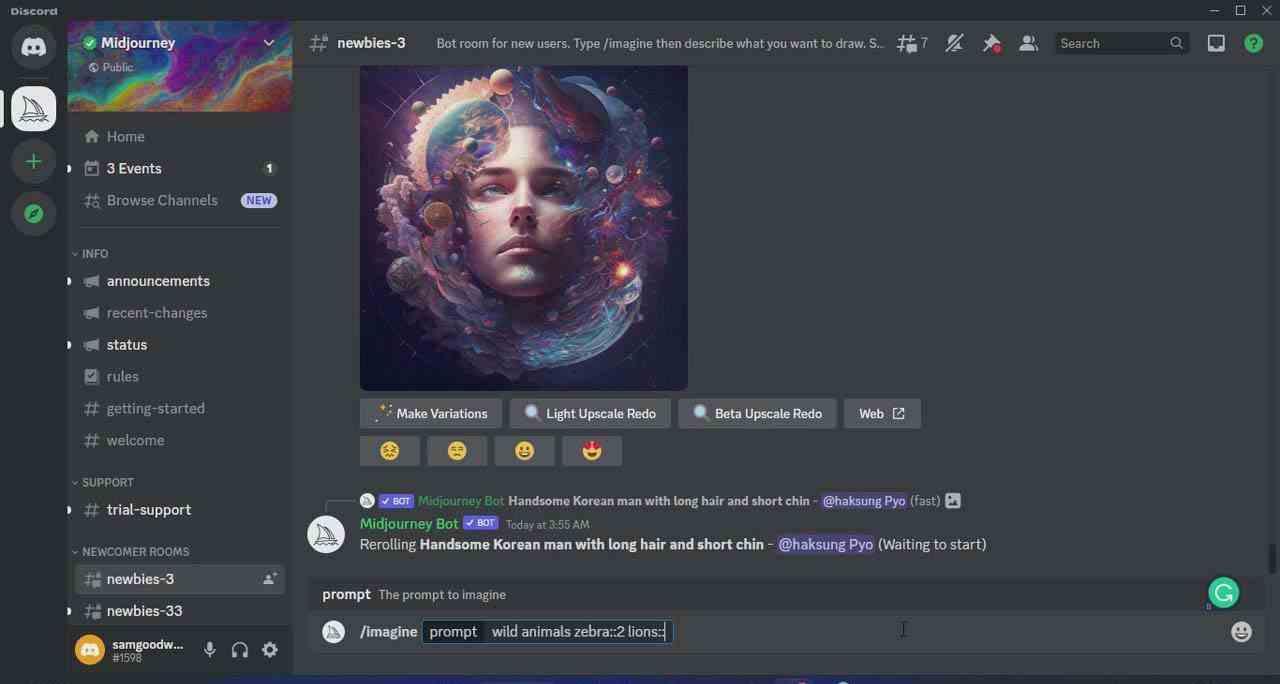 Midjourney AI人工智能艺术图片从入门到高级创作教程-33节课-中英字幕-川融创客