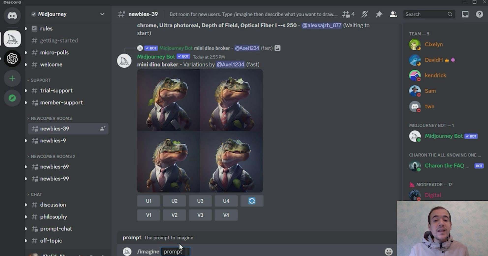 图片[1]-Midjourney 精通教程-使用Midjourney AI创建美丽艺术图像-36节课-中英字幕-川融创客