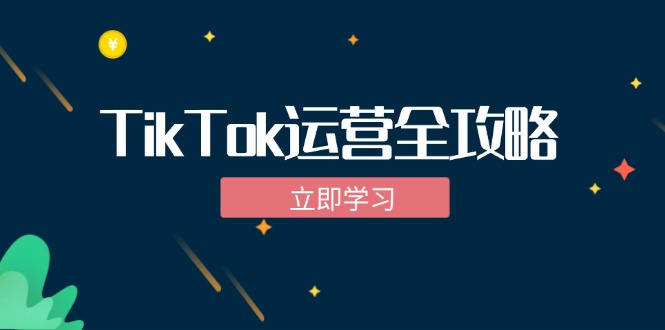 TikTok实战运营全攻略：从下载软件到变现，抖音海外版实操教程-川融创客